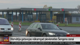 Horvātija gatavojas nākamgad pievienoties Šengenas zonai