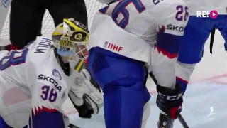 Pasaules čempionāts hokejā. Šveice – Norvēģija. Spēles momenti