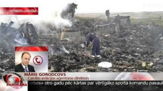 Virs Doņeckas apgabala notriekta pasažieru lidmašīna