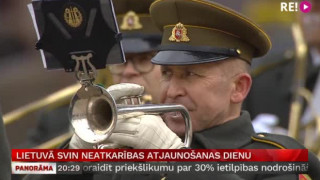 Lietuvā svin Neatkarības atjaunošanas dienu