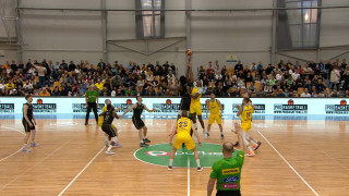 Latvijas Basketbola līgas 1. finālspēle "VEF Rīga" - BK "Ventspils"