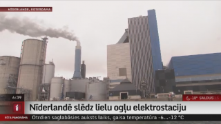 Nīderlandē slēdz lielu ogļu elektrostaciju
