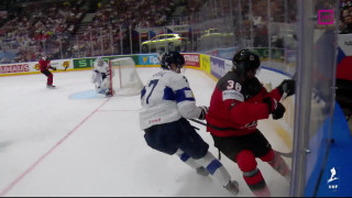 Pasaules hokeja čempionāta spēle Kanāda - Somija 4:3