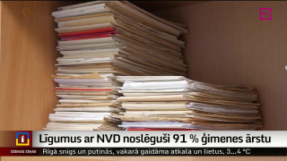 Līgumus ar NVD noslēguši 91 % ģimenes ārstu