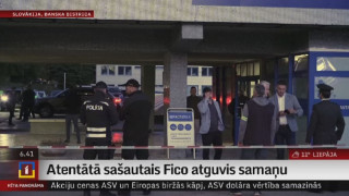 Atentātā sašautais Fico atguvis samaņu