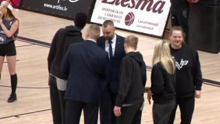 Latvijas - Igaunijas basketbola līgā Latvijas Universitātes basketbolisti otro reizi sezonā apspēlē «Valmiera Glass/ViA» komandu