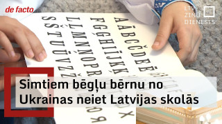 Simtiem bēgļu bērnu no Ukrainas neiet Latvijas skolās