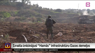 Izraēla iznīcinājusi "Hamās" infrastruktūru Gazas ziemeļos