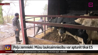 Poļu zemnieki: Mūsu lauksaimniecību var apturēt tikai ES