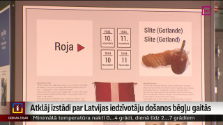 Atklāj izstādi par Latvijas iedzīvotāju došanos bēgļu gaitās