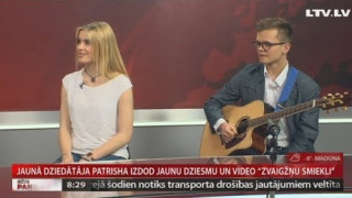 Jaunā dziedātāja Patrisha izdod jaunu dziesmu un video "Zvaigžņu Smiekli"