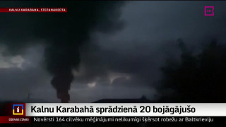 Kalnu Karabahā sprādzienā 20 bojāgājušo