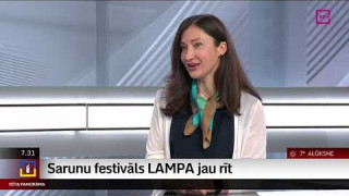 Intervija ar sarunu festivāla "Lampa" direktori Ievu Moricu