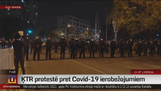 ĶTR protestē pret Covid-19 ierobežojumiem
