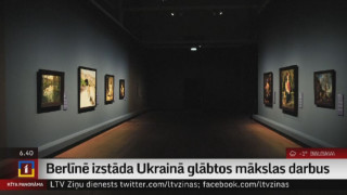 Berlīnē izstāda Ukrainā glābtos mākslas darbus