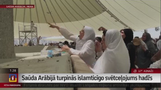 Saūda Arābijā turpinās islamticīgo svētceļojums hadžs