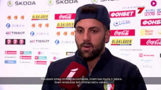 Andželo Mikeli par gaidāmo Itālijas spēli pret Latviju