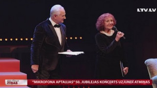 "Mikrofona aptaujas" 50. jubilejas koncerts uzjundī atmiņas