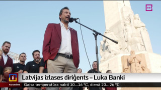 Latvijas izlases "diriģents" – Luka Banki