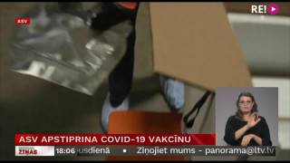 ASV apstiprina Covid-19 vakcīnu