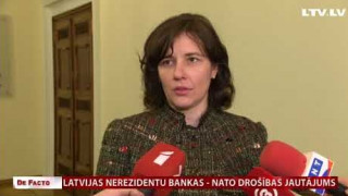 Latvijas nerezidentu bankas - NATO drošības jautājums