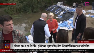 Leiena sola palīdzību plūdos izpostītajām Centrāleiropas valstīm