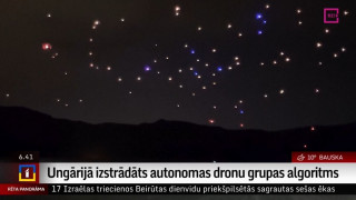 Ungārijā izstrādāts autonomas dronu grupas algoritms