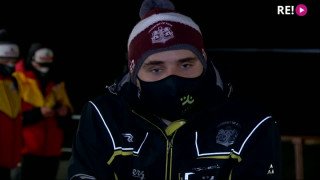 Pasaules kausa izcīņa bobslejā. Intervija ar Oskaru Ķibermani pēc otrā brauciena