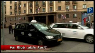 Ir vai nav Rīgā taksometru kari?