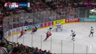 Pasaules čempionāts hokejā. Norvēģija-Somija. 3. perioda labākie momenti