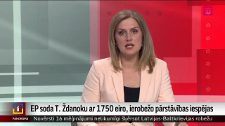 EP soda Ždanoku (LKS) ar 1750 eiro un ierobežo pārstāvības iespējas