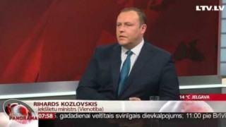 Intervija ar iekšlietu ministru Rihardu Kozlovski