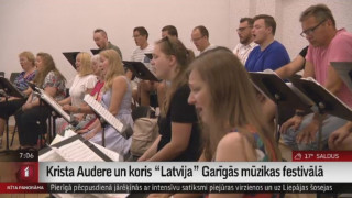 Krista Audere, koris Latvija Garīgās mūzikas festivālā