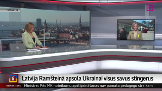 Latvija Ramšteinā apsola Ukrainai visus savus stingerus