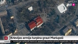 Krievijas armija turpina graut Mariupoli