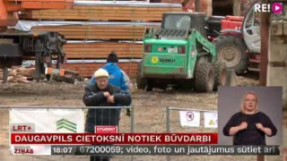 Daugavpils cietoksnī notiek būvdarbi