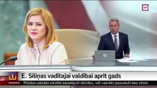 Siliņas vadītajai valdībai aprit gads