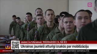 Ukrainas jaunieši atturīgi izsakās par mobilizāciju