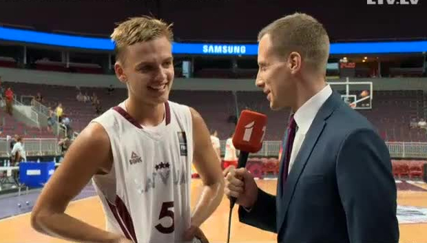 EČ basketbolā U-18 junioriem. Intervija ar Artūru Žagaru