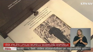 Cēsīs atklāta Latvijas okupāciju skaidrojoša ekspozīcija