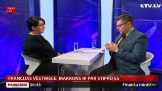 Francijas vēstniece: Makrons ir par stipru ES