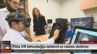 Pēta VR tehnoloģiju ietekmi uz redzes sistēmu