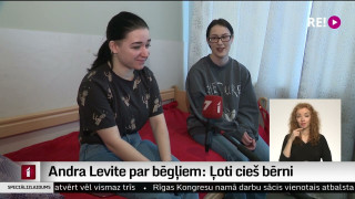 Andra Levite par bēgļiem: Ļoti cieš bērni