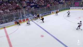 Pasaules hokeja čempionāta spēle Vācija - Latvija 2:0