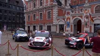 Vecrīgā ieskandina pasaules rallija čempionāta (WRC) posmu