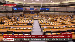 EP  atbalsta papildu finansējumu cīņai ar  Covid-19 pandēmijas  sekām