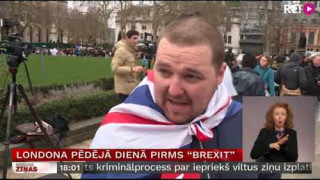 Londona pēdējā dienā pirms "Brexit"