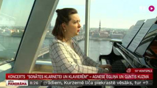 Koncerts  "Sonātes klarnetei un klavierēm" -  Agnese  Egliņa un Guntis Kuzma