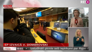 EP izvaicā V. Dombrovski