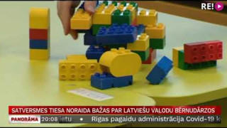 Satversmes tiesa noraida bažas par latviešu valodu bērnudārzos
